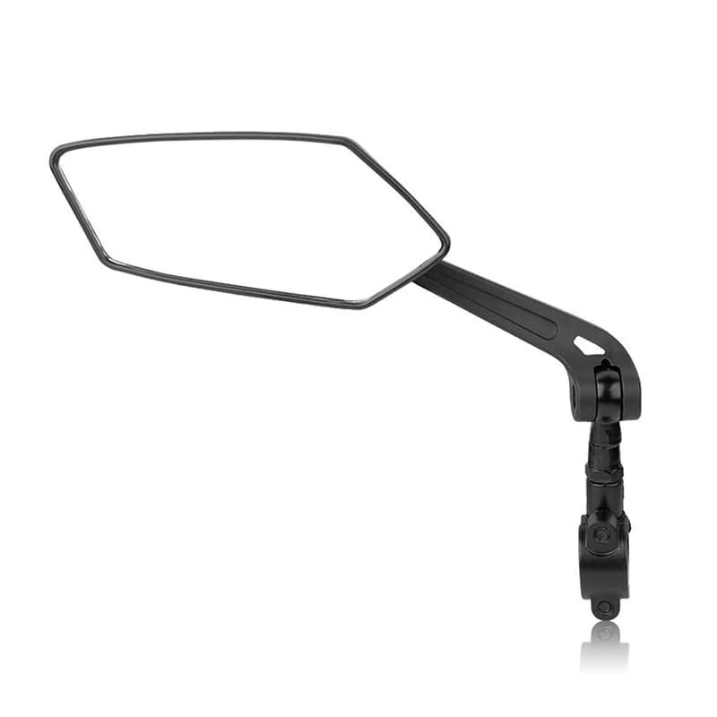 Specchietto Retrovisore per Mountain Bike, Specchio Piatto per Bici Elettrica, Riflettore Regolabile a 360 Gradi, Accessori per Ciclismo