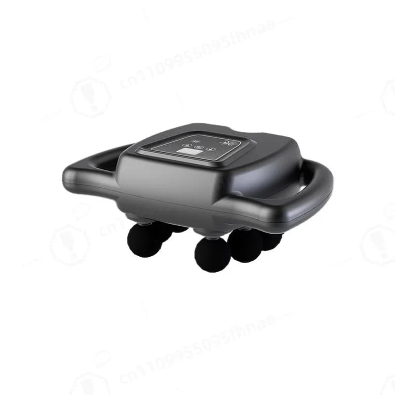 Multi-head Massage Gun Electric Body Massager Deep Tissue Muscle Relax Tool For Waist Leg Back
