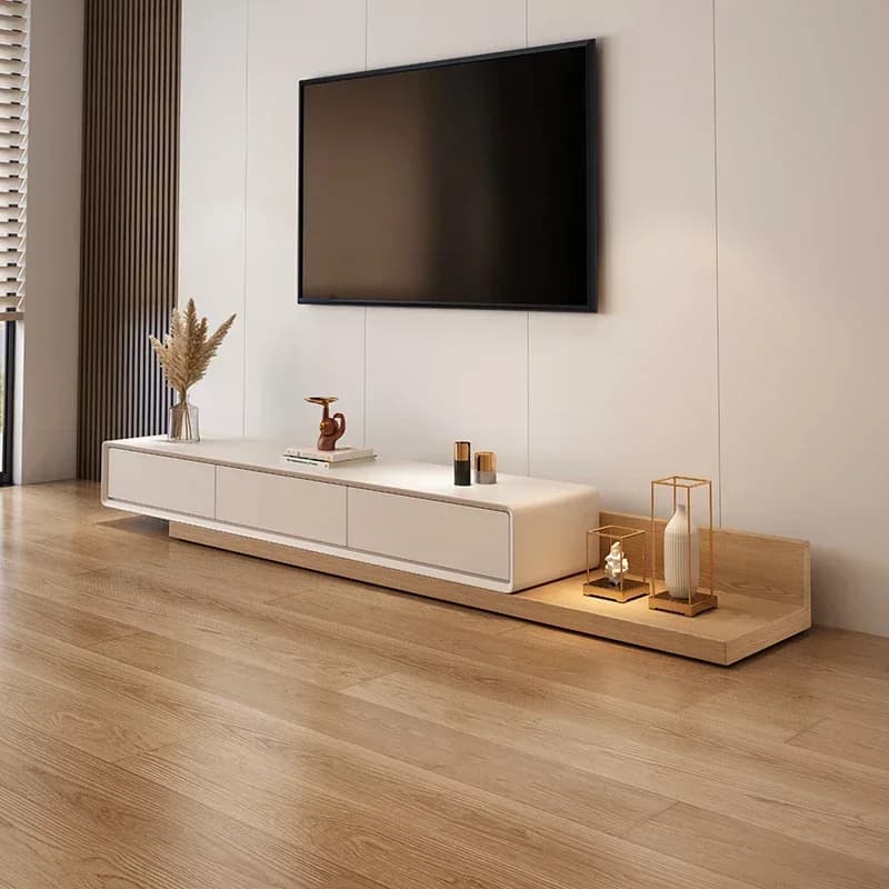 Outdoor Minimalist TV Furniture, Exhibitions, Luxury TV Furniture in Nordic Style, Design Monitor Cabinets, Home Wood Furniture