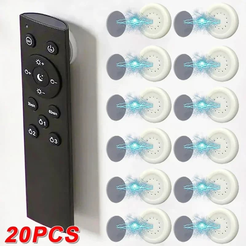 Magnete per telecomando, portaoggetti per frigorifero, magnete anti-smarrimento a parete, forte gancio magnetico per la casa e l'organizzazione