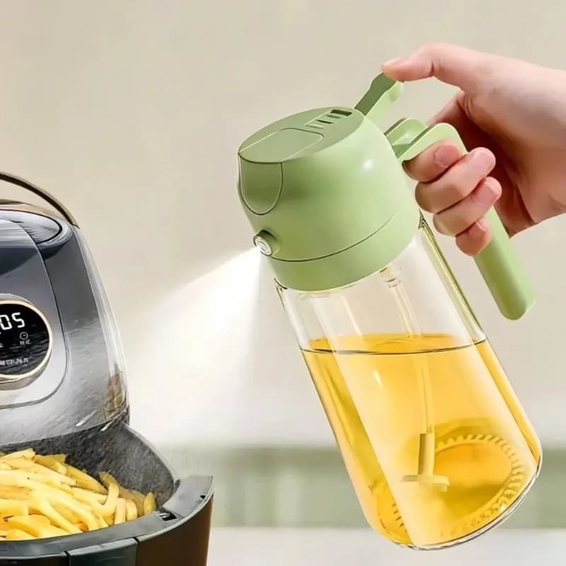 1 Pezzo Iniettore di Carburante 2-in-1, Accessorio da Cucina, Adatto per Friggitrice ad Aria Domestica
