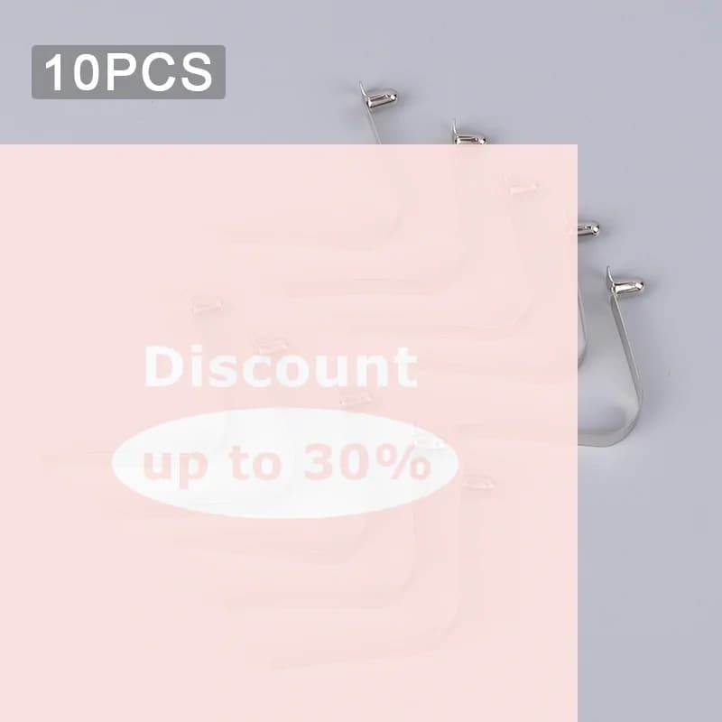 [10PCS Pipe Single Button Snap Locking V Type Caravan Steel Kayak Paddle Spring Clip Push Clamp Tent Pole Pin]