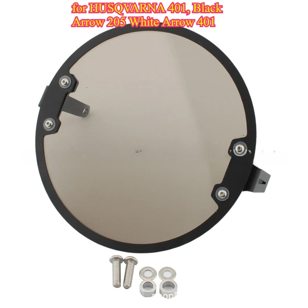 Accessori per moto adatti per HUSQVARNA 401, Black Arrow 205 White Arrow 401, copertura/rete protettiva modificata per faro anteriore