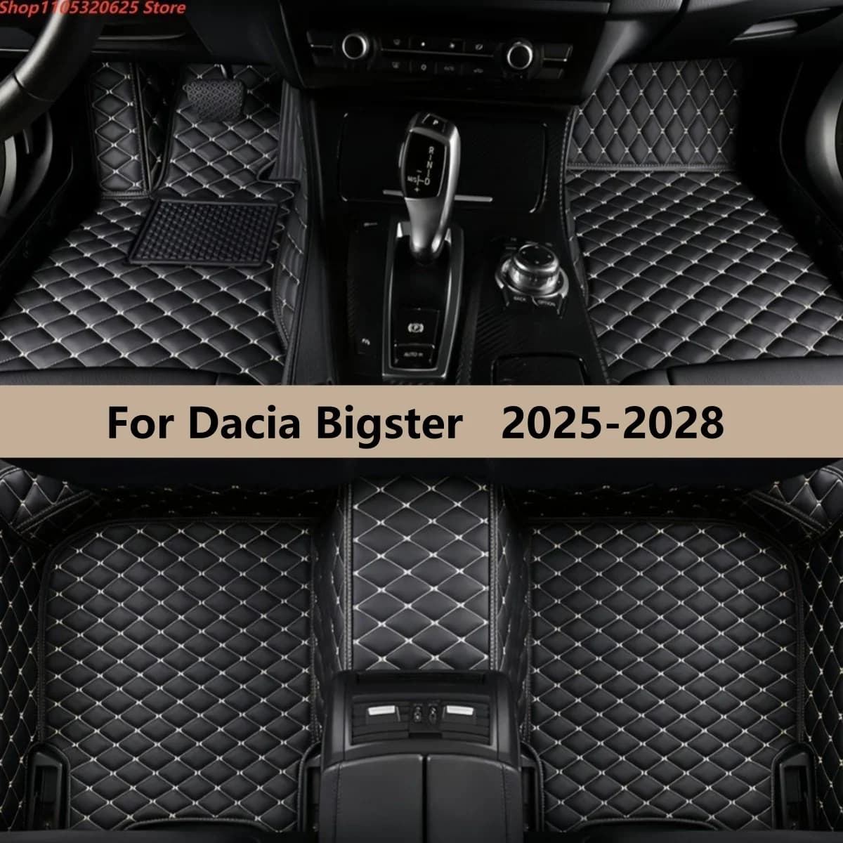 Tappetini Auto Personalizzati per Dacia Bigster 2025 2026 2027 2028, Tappeti per Piedi Auto, Moquette Automobilistica