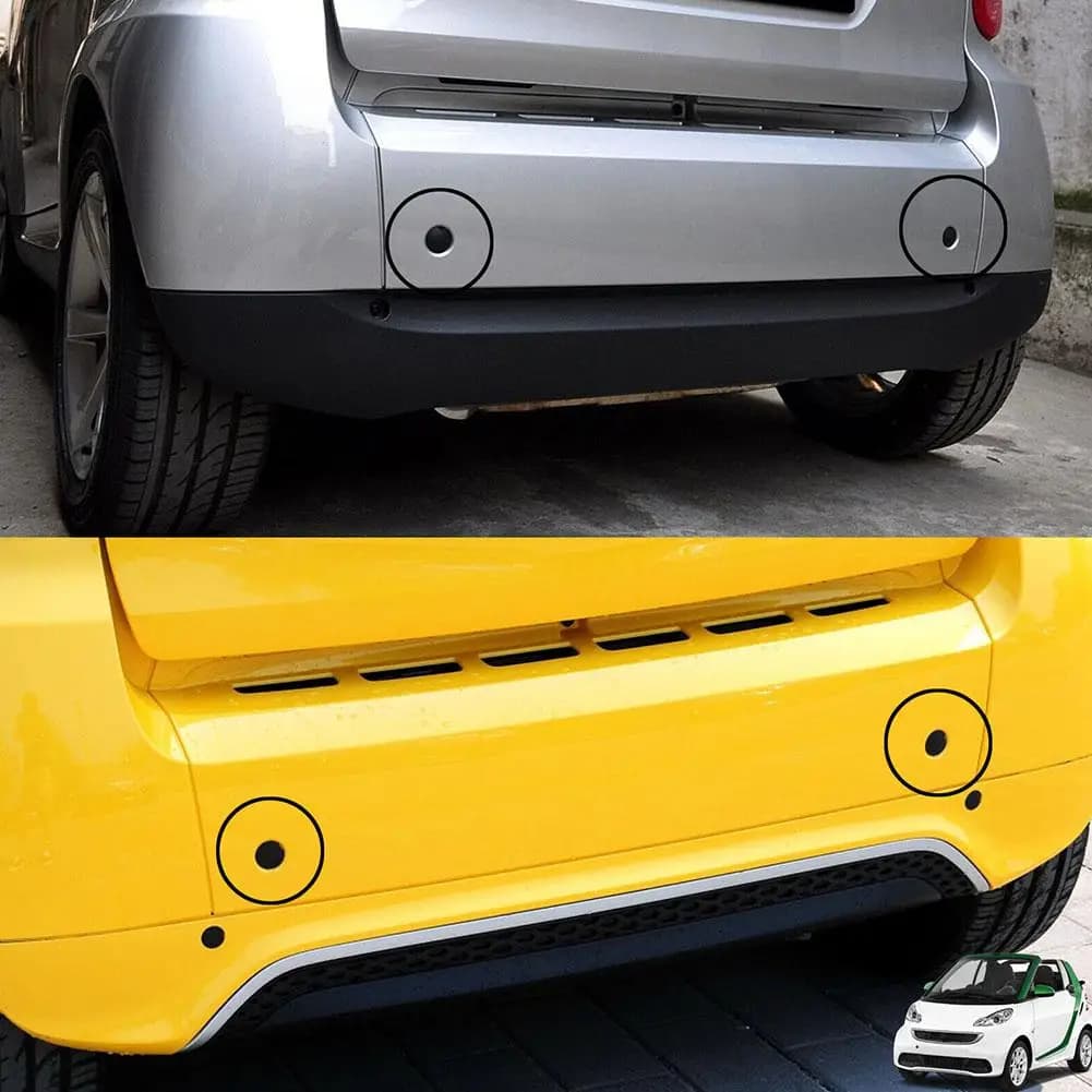 Front bumper trailer cover cap A 4518150122; 4518850122 C22A For Smart Fortwo W451 2007-20 Y3A8