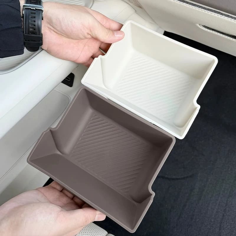 Hidden Storage Drawer and Console Organizer Tray for 2026 GWM ORA 5 Under Armrest Center Console Interior Accessories