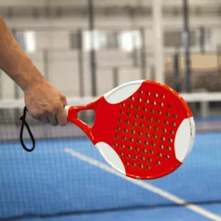 Racchetta da Padel in Fibra di Carbonio 18K, Forma a Diamante per Potenza e Controllo, Racchetta Professionale Leggera per Tennis Padel