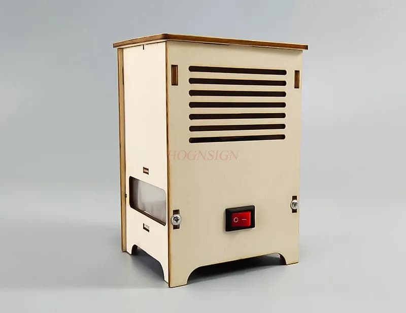 Esperimento di protezione ambientale della fisica piccola tecnologia di produzione piccola invenzione purificatore d'aria scienza e tecnologia