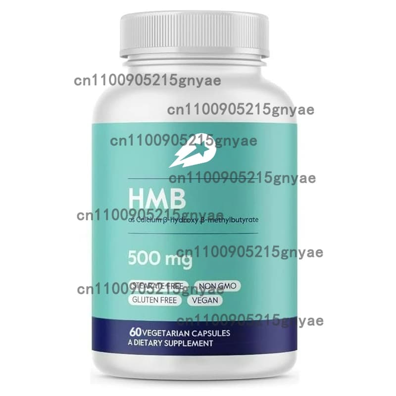 HMB 3000 Mg and Vitamin D3 60 Capsules Promote Growth and Muscle Recovery Alleviano Loss of Muscle Mass - Integrator HMB Non GMO