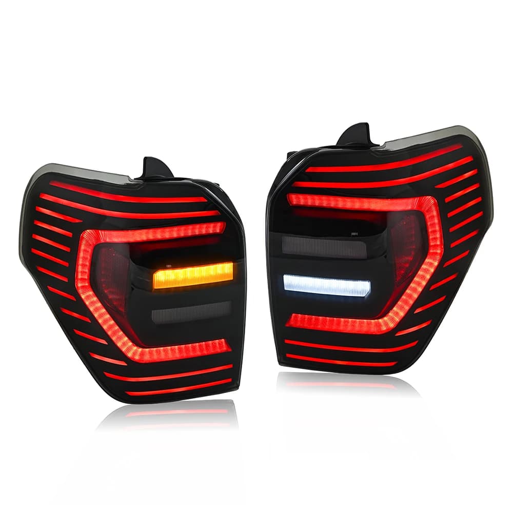 Gruppo fanale posteriore a LED per Toyota 4-Runner 2014-2021, luce di stop e indicatore di direzione, plug and play.