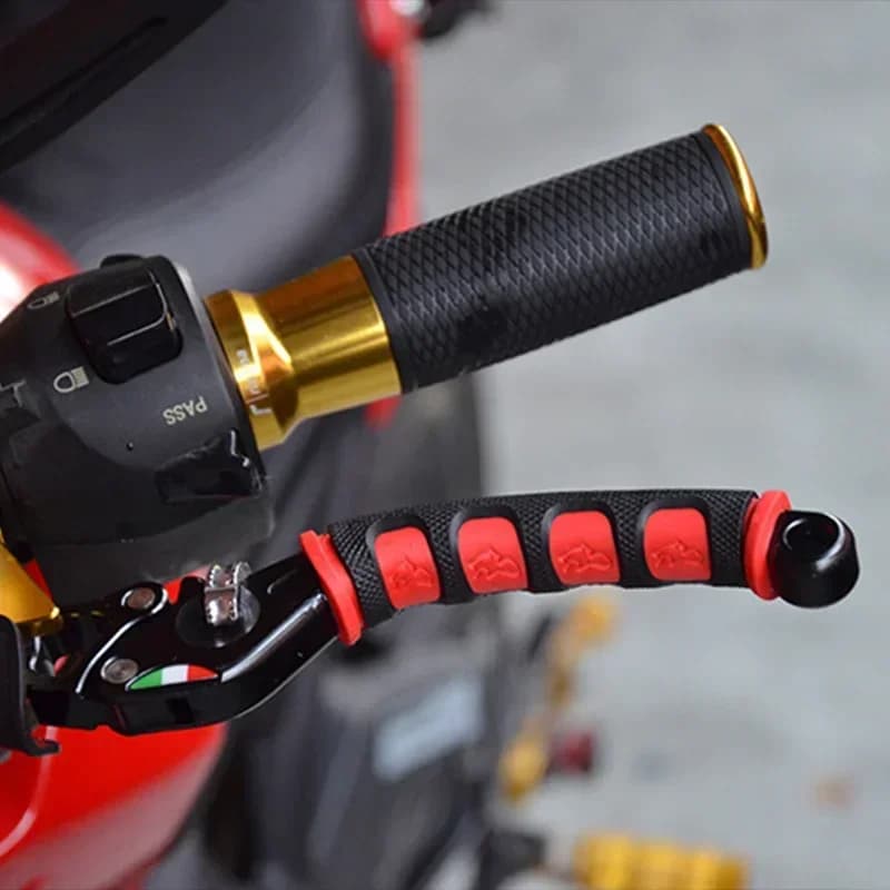 Guanto in silicone per maniglia freno moto - Manubrio protettivo morbido antiscivolo e durevole