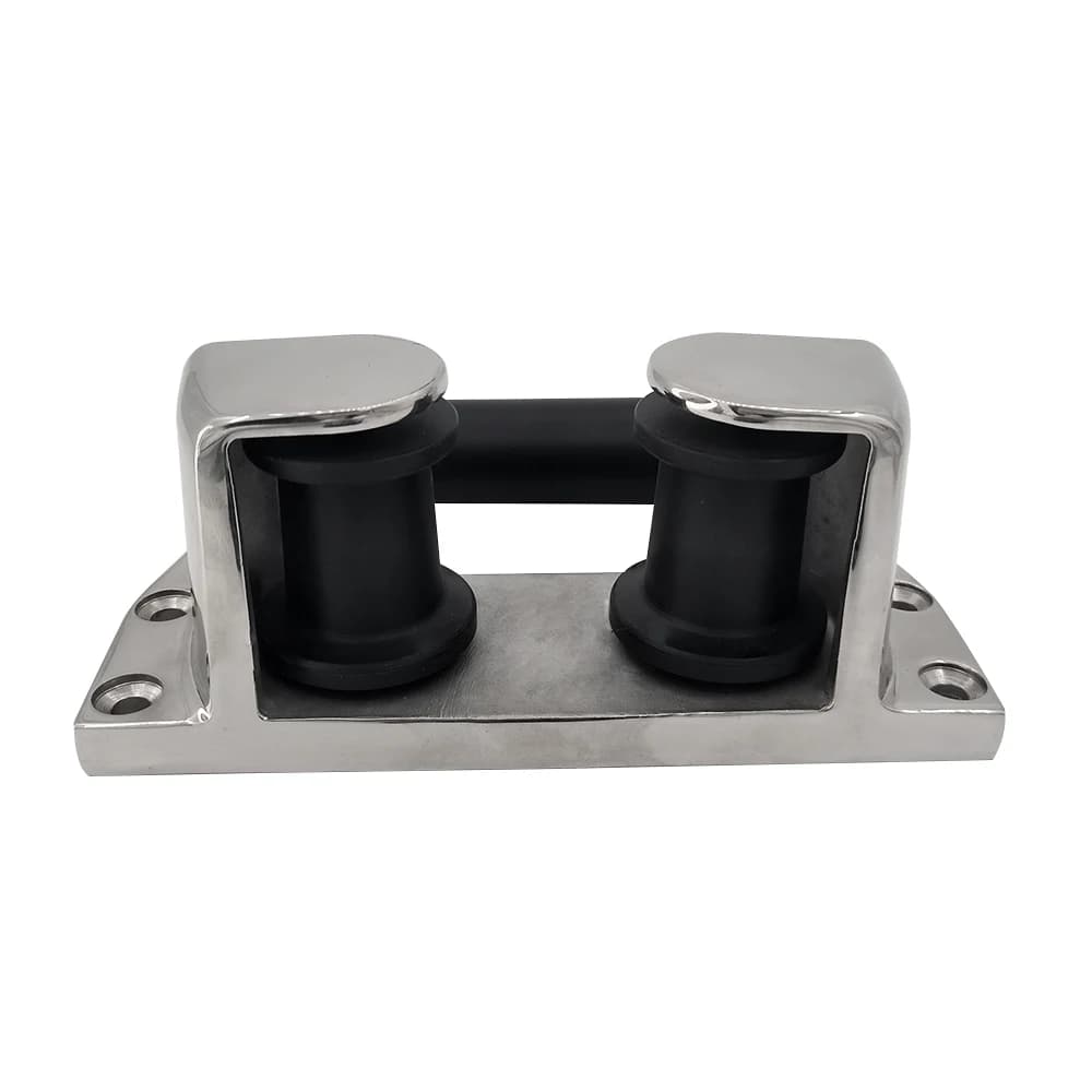 Hot 316 In Acciaio Inox Arco Glandia Fiera Piombo Arco Fairlead Roller Tacchetta Dissuasore Raccordi di Ancoraggio per Accessori Barche Marine ISURE