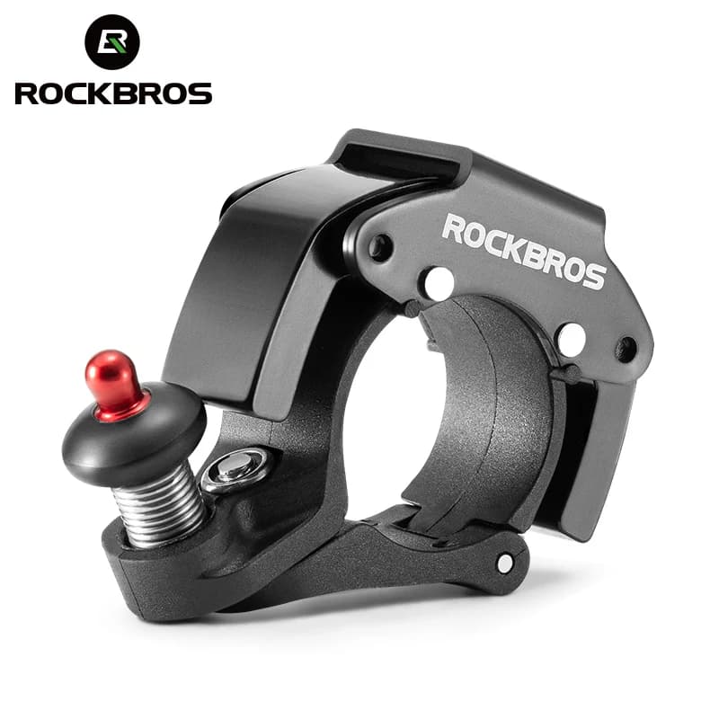 ROCKBROS small volume portable sound alarm aluminum alloy horn bicycle ring for road bike MTB bicycle accessories