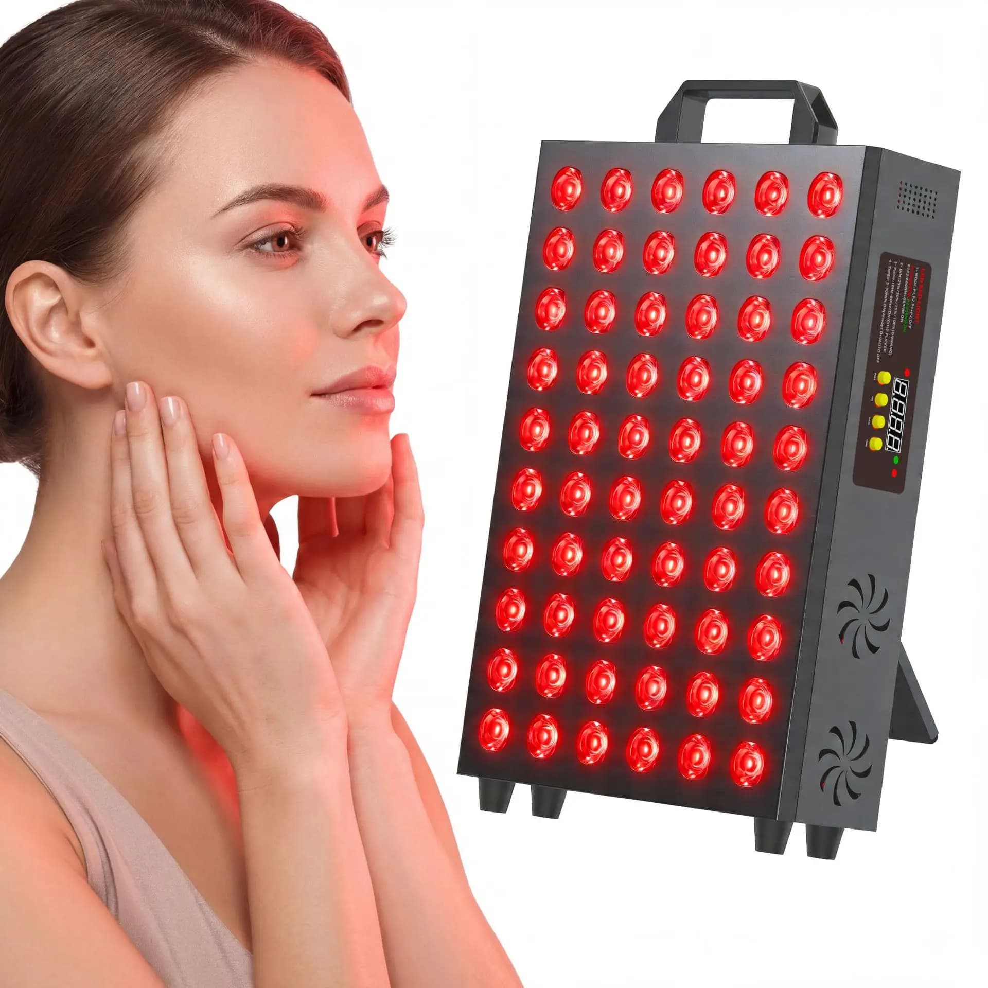 300W Remote Control Led Red Light Therapy Panel 660nm 850nm Near Infrared Therapy Light LED Beauty Devices for Face and Body
