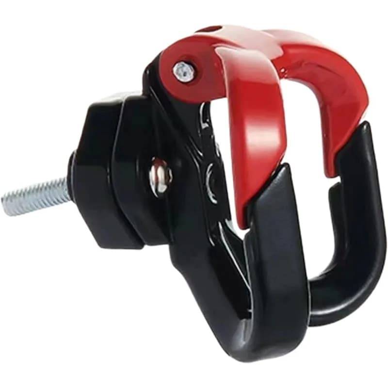 Universal Hook for Motorcycle Helmet, Robust Support for Handbag, Double Hook for Bags, Aluminium Hooks for Electric Bike