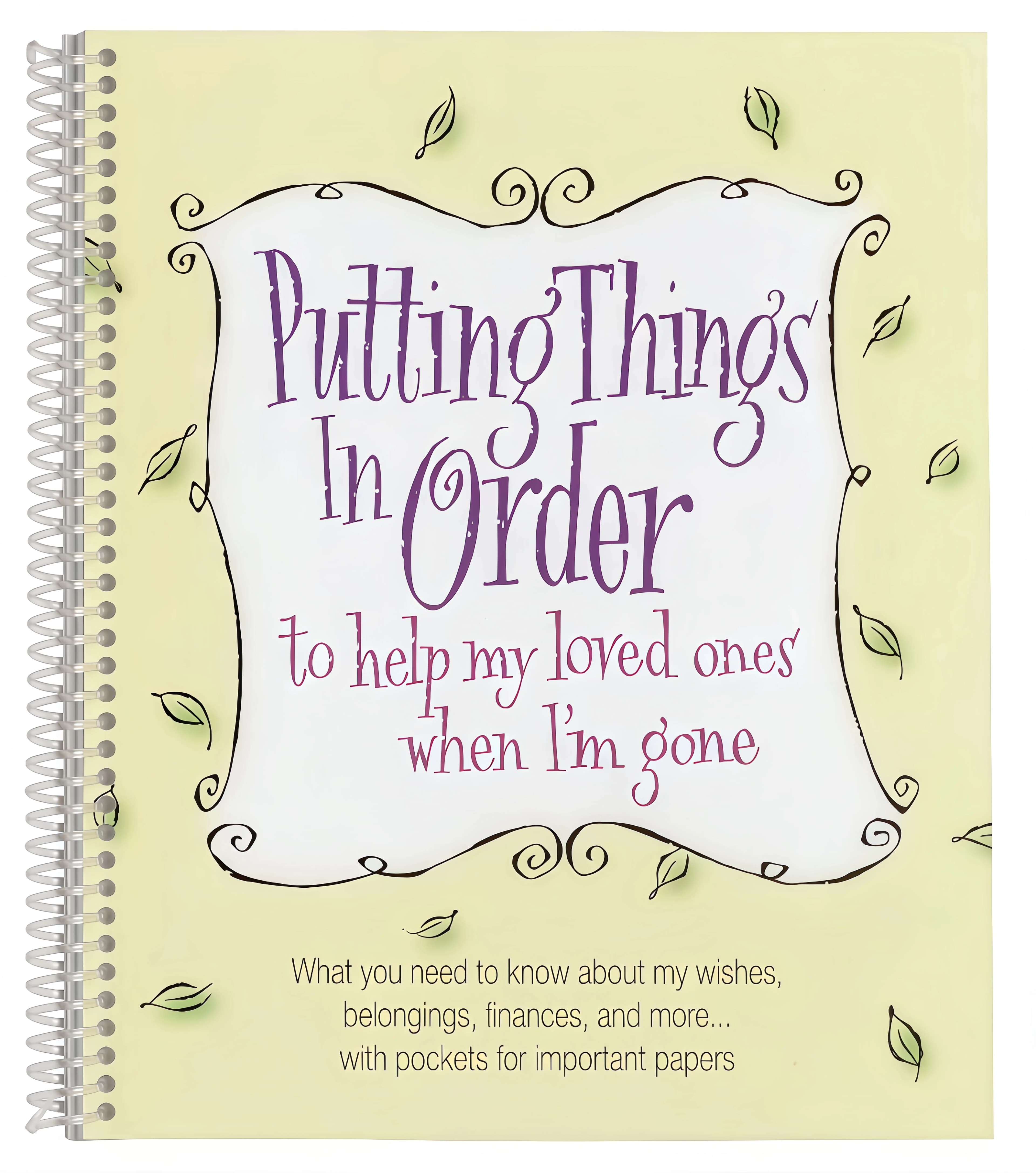 Legacy Organizer Complete End of Life Planning Journal - Guided Notebook for Pre-Planning Final Wishes Financial Accounts Personal Belongings