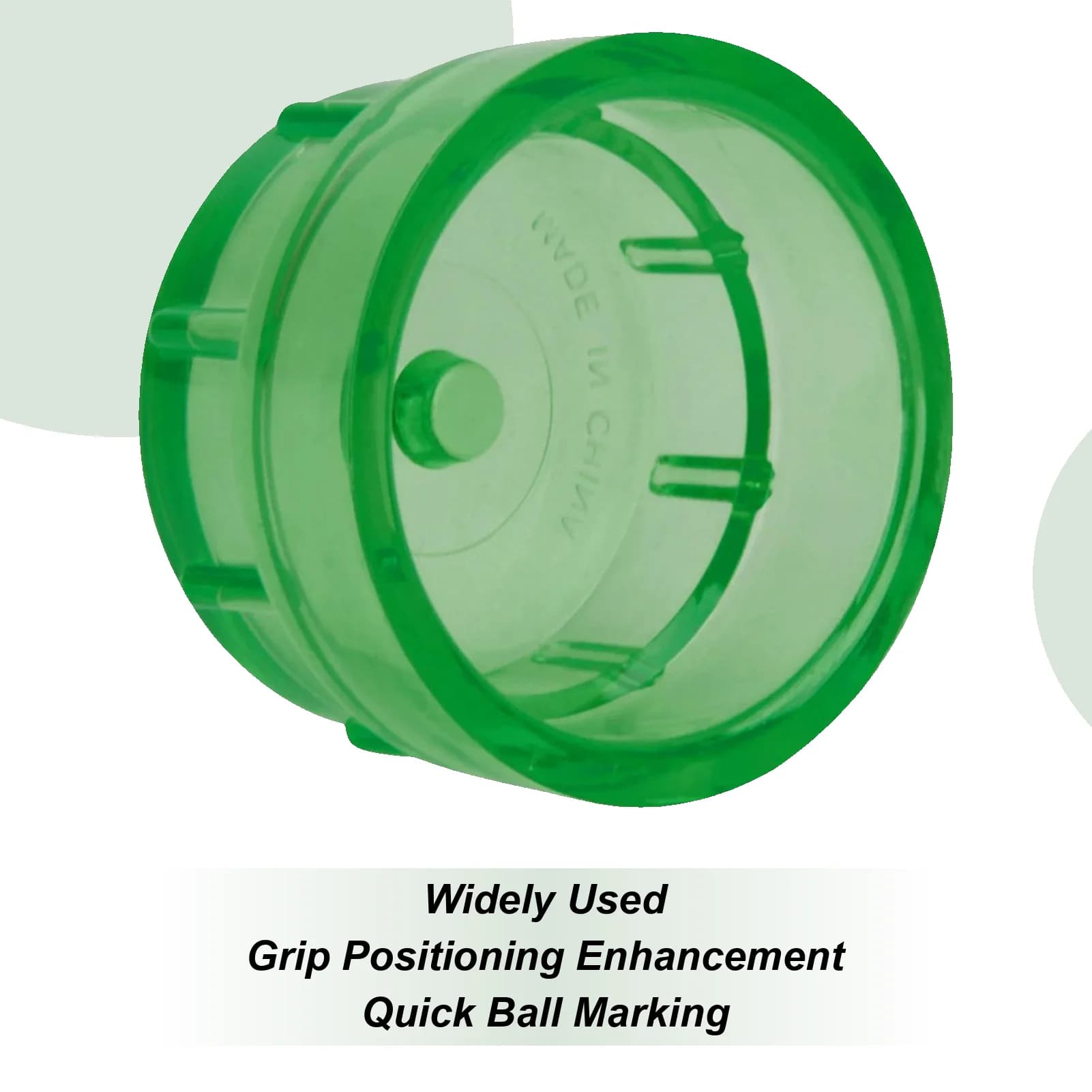Indicatore di linea per palline da golf Putting Drawing Accessorio Indicatore di linea per palline da golf di precisione per palestra di casa All'aperto Torneo di viaggio Campeggio