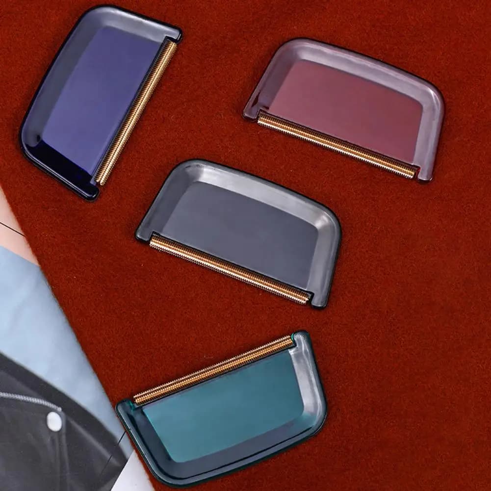 Handheld Fabric Groomer Portable Fabric Lint Remover Reusable Blade Clothes Shaver Mini Pet Hair Fuzz Remover for Wool Coats