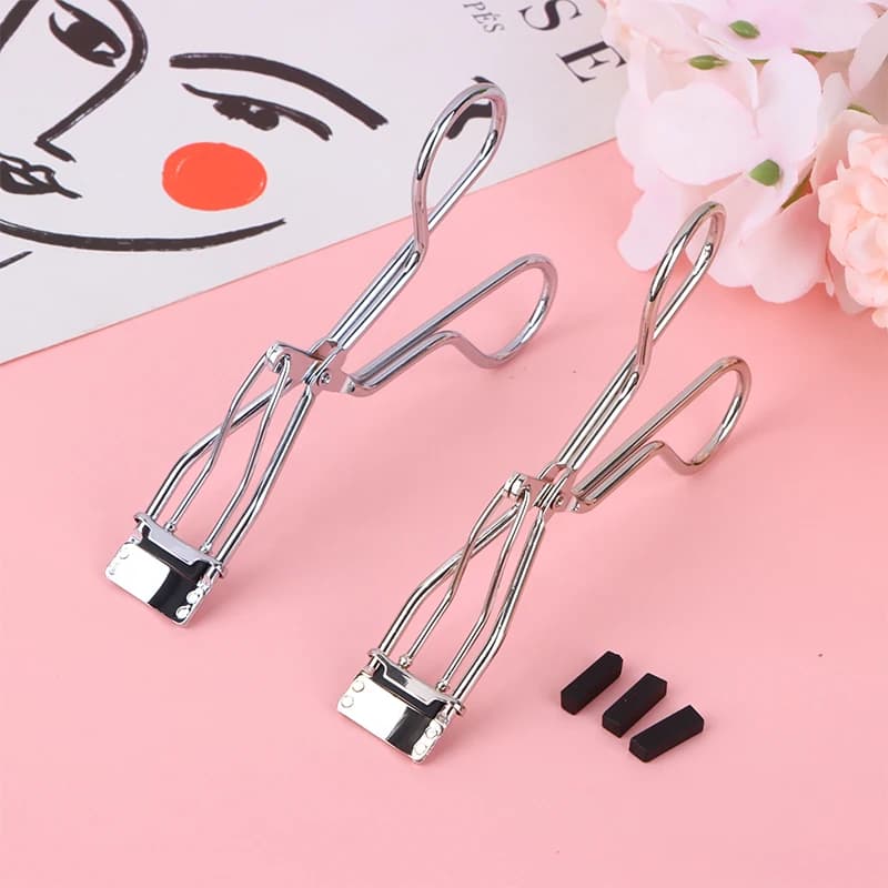 Professional Stainless Steel Folder Mini Partial Eyelashes Curling Clip Eyelashes Cosmetic Makeup Tools Accessories