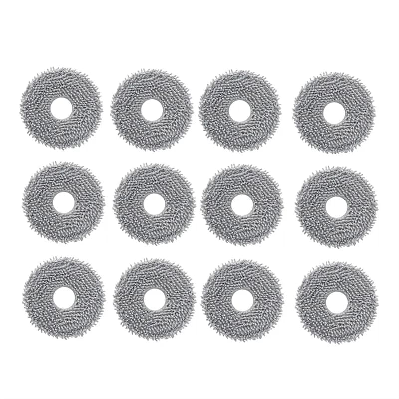 For Roborock Qrevo 5AE/Qrevo C/Qrevo C Pro/Qrevo Curv 2 Pro Compatible 12 PCS Cleaning Rag Replacement Part For Robot Vacuums-A5