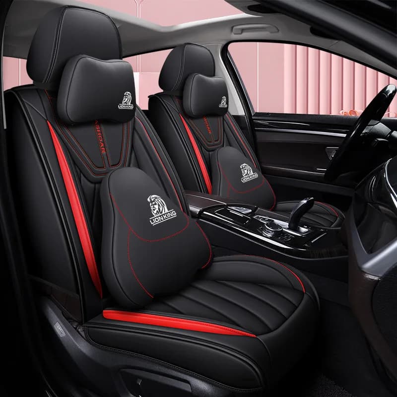Covers for car durables in real leather nappa with total coverage in British style for all seasons universal for cars SUV truck Premium