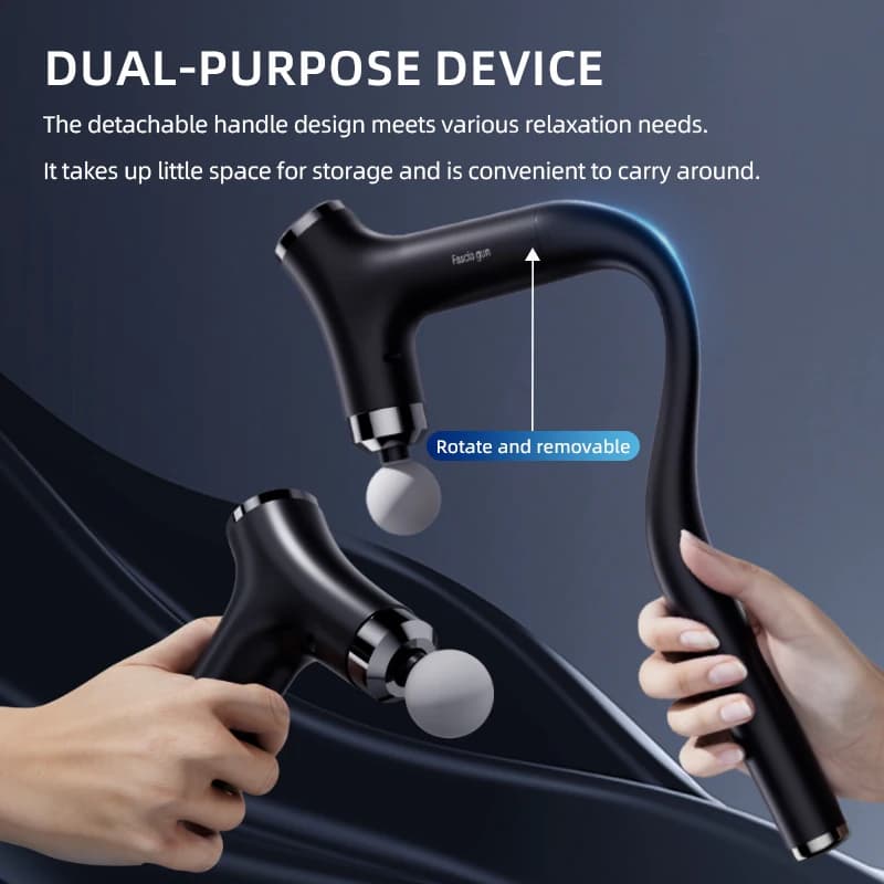 Multifunction Intelligent Massage Gun, Muscular Hand Massage with Long Sleeve Stackable for Home Use