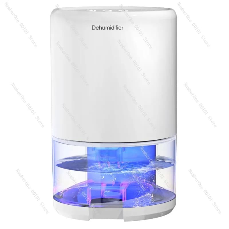 Deumidificatore silenzioso ad alta efficienza, asciugatore per piccole camere da letto, deumidificatore per seminterrati