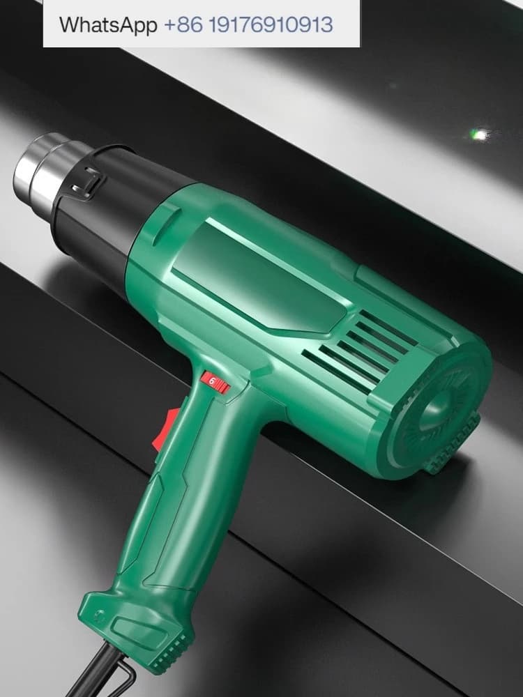 Pistola ad aria calda portatile piccola pellicola ad alta potenza bellezza rilavorazione cucitura pellicola termoretraibile grado industriale asciugacapelli pistola da forno