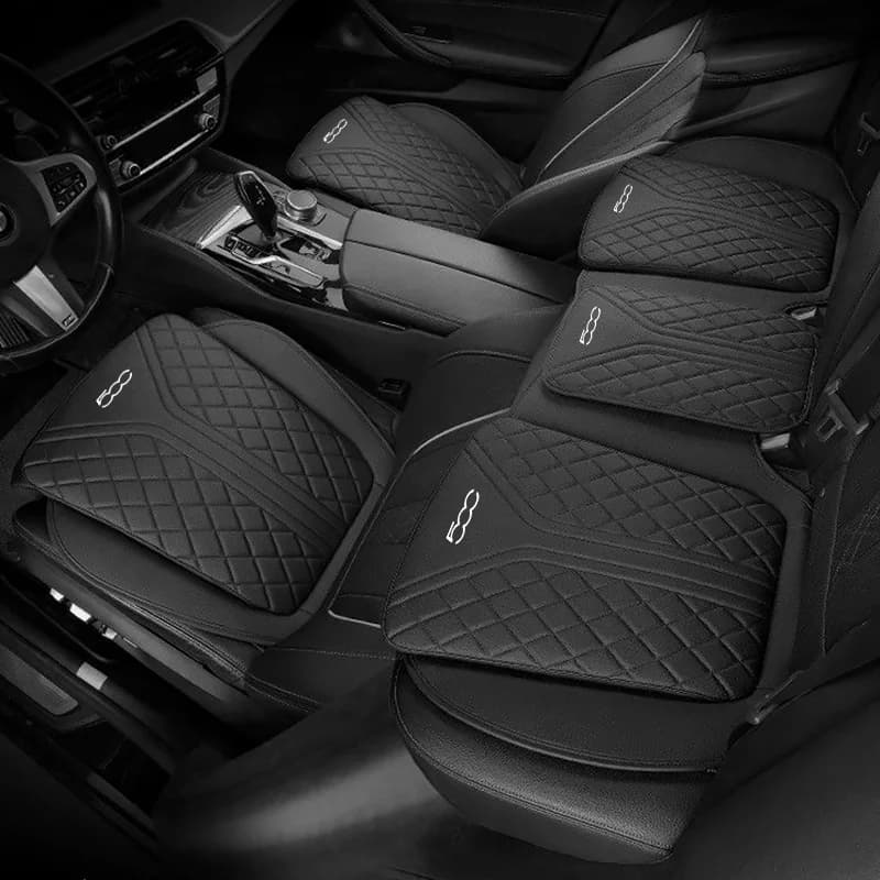 For Fiat 500 Abarth 500C 500X 500L Car Seat Universal Four Seasons Breathable Car Seat Front/Rear Protection Chair cushion