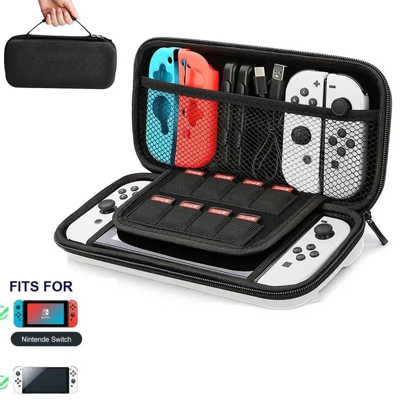 Custodia da trasporto portatile per Switch Lite Borsa da viaggio EVA antigraffio antiurto per accessori Nintendo Switch Lite