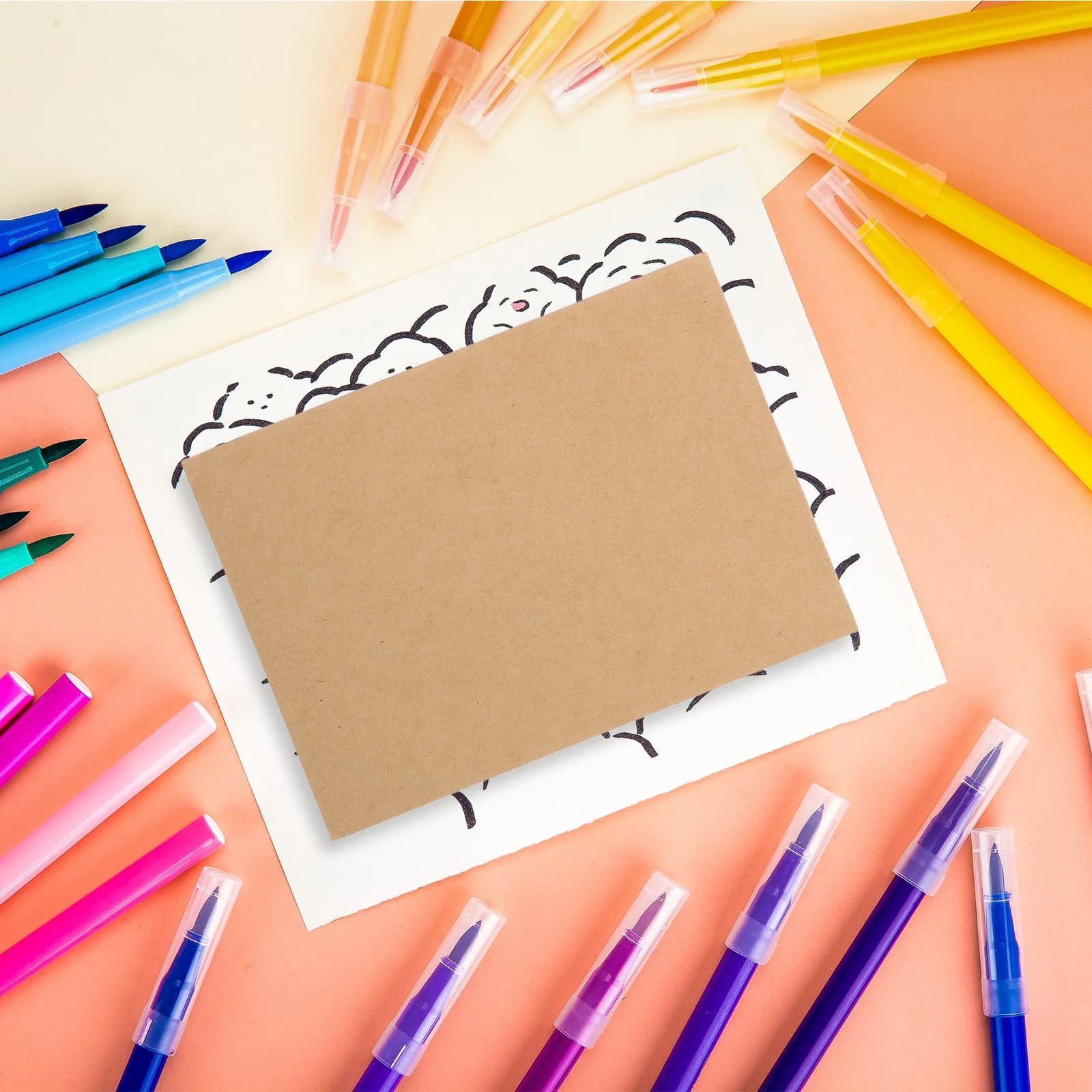 Mini Animation Flip Book Blank Page Notebook for Sketching Cartoon Creation Flip Animation Art Practice Drawing Supplies
