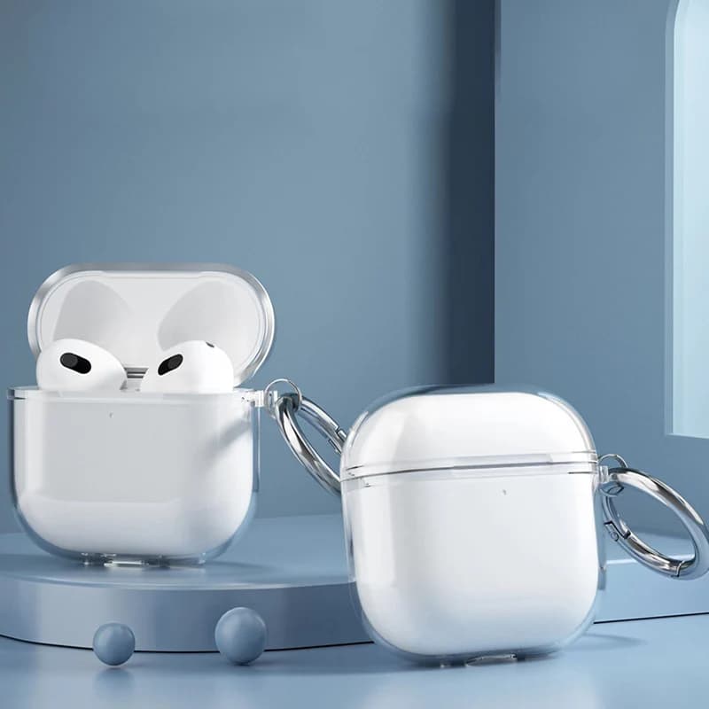 Transparent case for Apple Airpodspro2 earphones Bluetooth wireless headset for AirPods 1 2 3 4