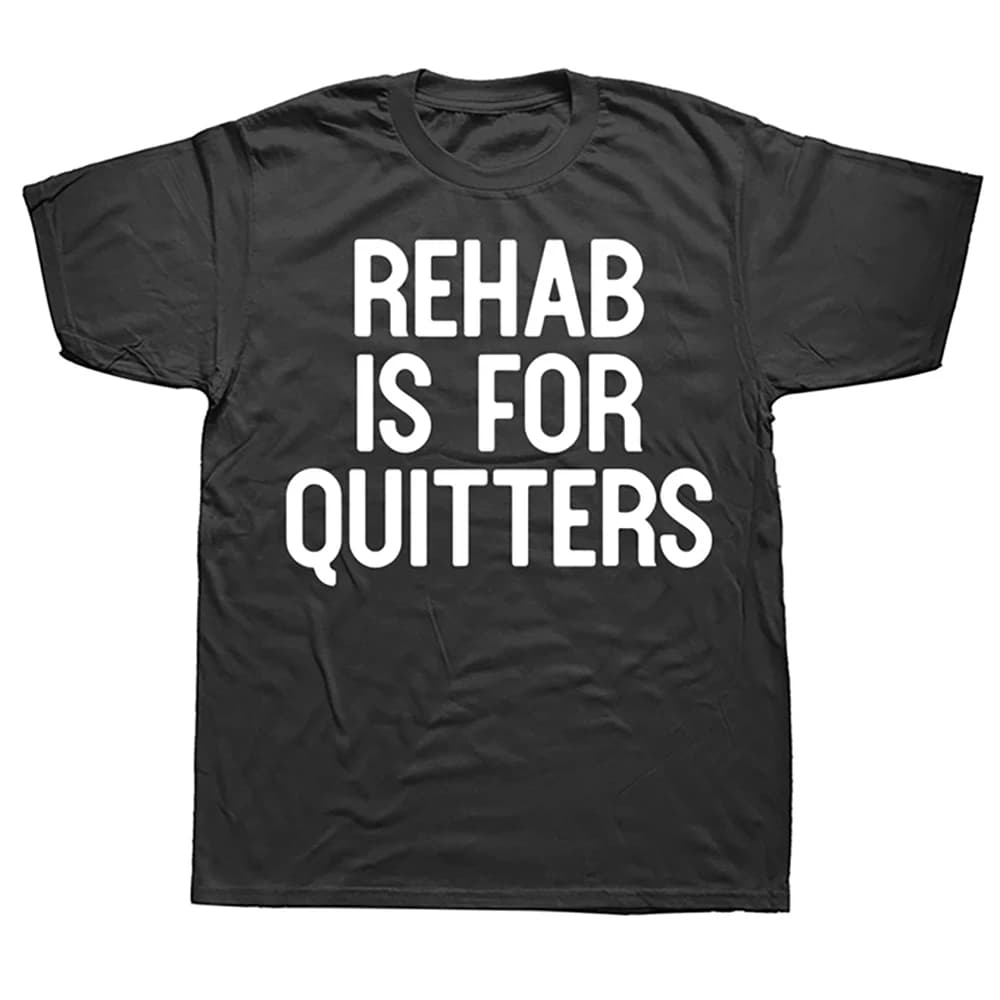 2023New Abbigliamento da uomo Rehab Is For Quitters T-shirt manica corta stile estivo T-shirt Abbigliamento da uomo # 912041