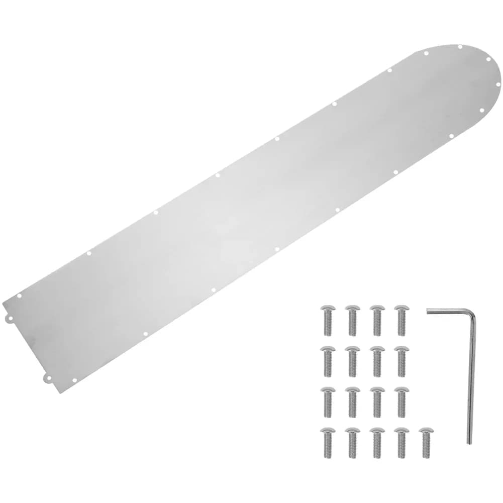 Stainless Steel Chassis Guard for Xiaomi For M365 Scooter 55x10x1.2cm Frame Protection Plate Electric Scooter Part