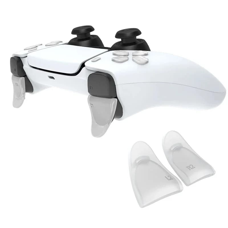 L2 R2 Buttons Trigger Extensions Thumb Stick For PS5 Gamepad Controller Anti-Slip Thumb Grips Cap For PS5 Accessories