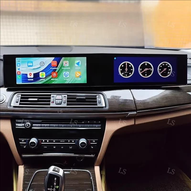Multimediale automobilistico Android 14 per BMW Serie 7 F10 F11 2010 ~ 2017 Aggiornamento a 2024 Navigazione GPS Ricevitore autoradio Unità principale