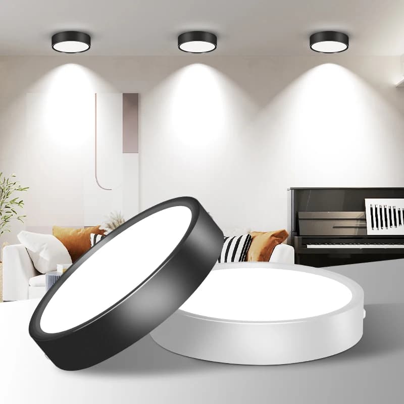 Faretto da soffitto a Led Spot 220V faretto da incasso a montaggio superficiale illuminazione interna a Led per soggiorno lampada da soffitto da cucina faretto a LED