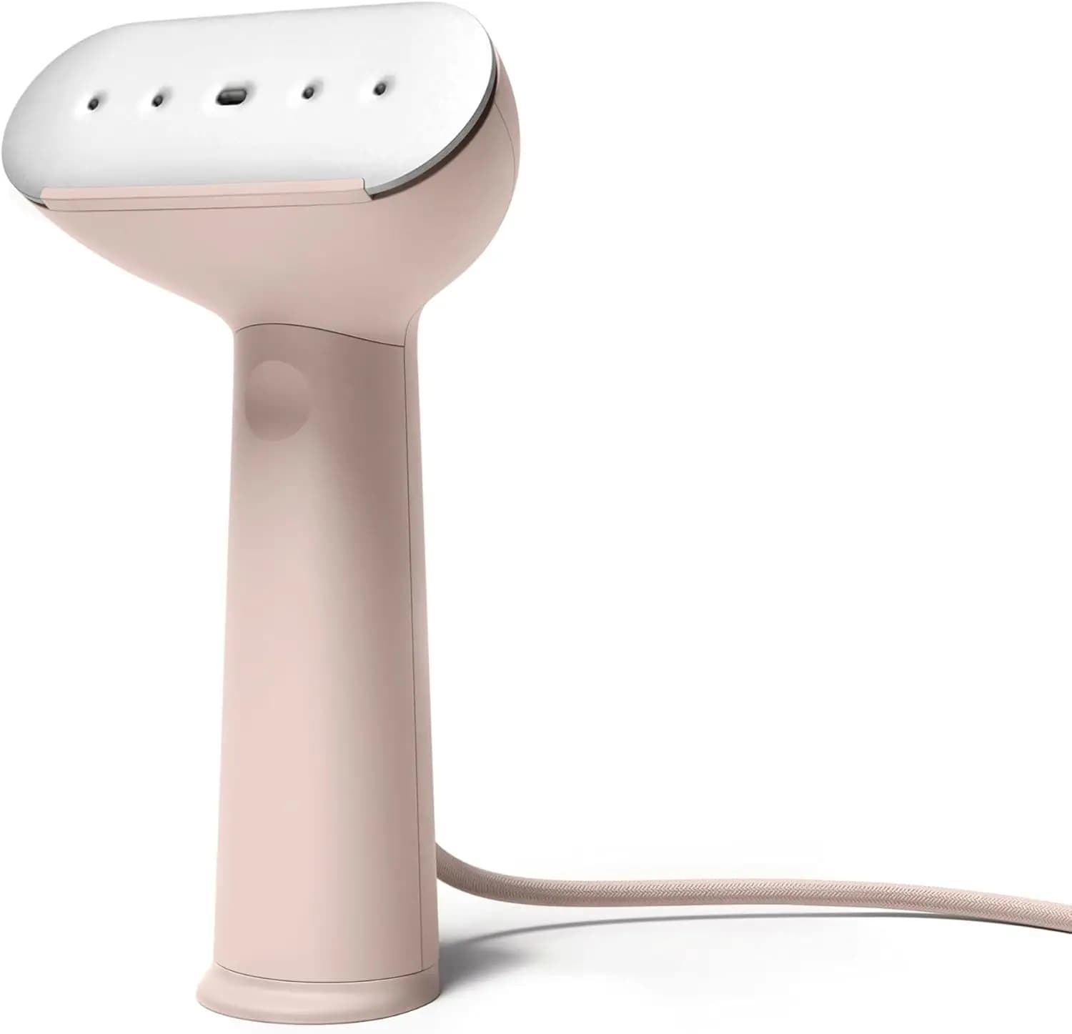 Handheld Clothes Steamer Cirrus 3, 1200W, US Plug, Heated Ironing Plate, Fast Heat Up, Garment Wrinkle Remover, Pink