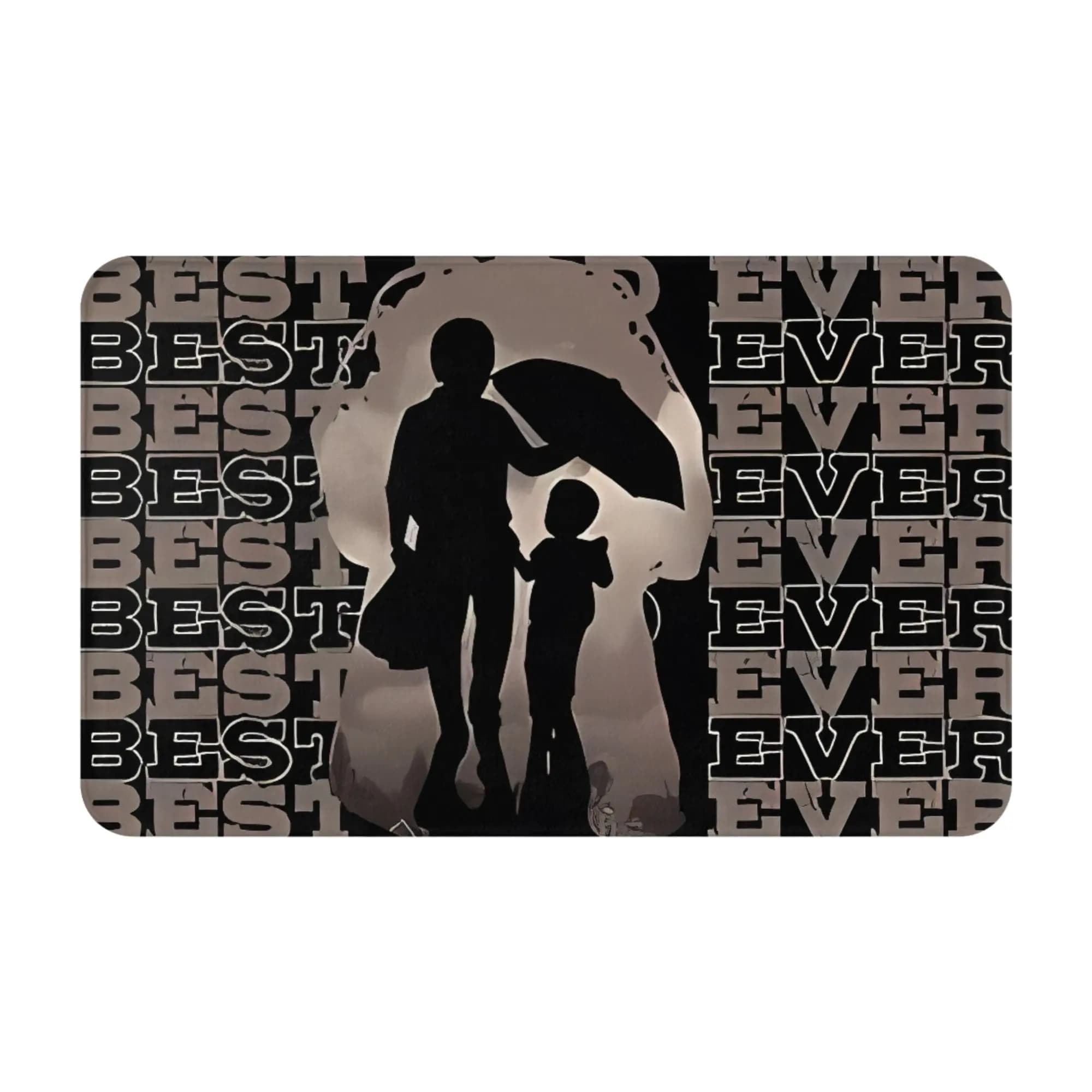 Dad Ever Christmas Decorations Bath Mat fathers day Doormat Kitchen Carpet Outdoor Rug Home Decoration