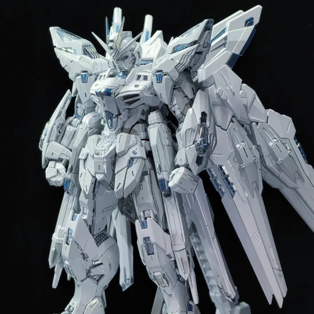 Changlong 7701 Mgex 1/100 Zgmf-X20a Strike Freedom Twilight Coating Kit di Montaggio Modellini Action Figure Robot Giocattoli in PVC