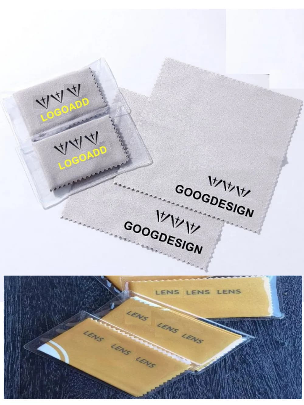 500 pz/pacco occhiali multicolori personalizzati panno pulito detergente per gioielli salviette in microfibra occhiali, lente della fotocamera cellulare LOGO personalizzato