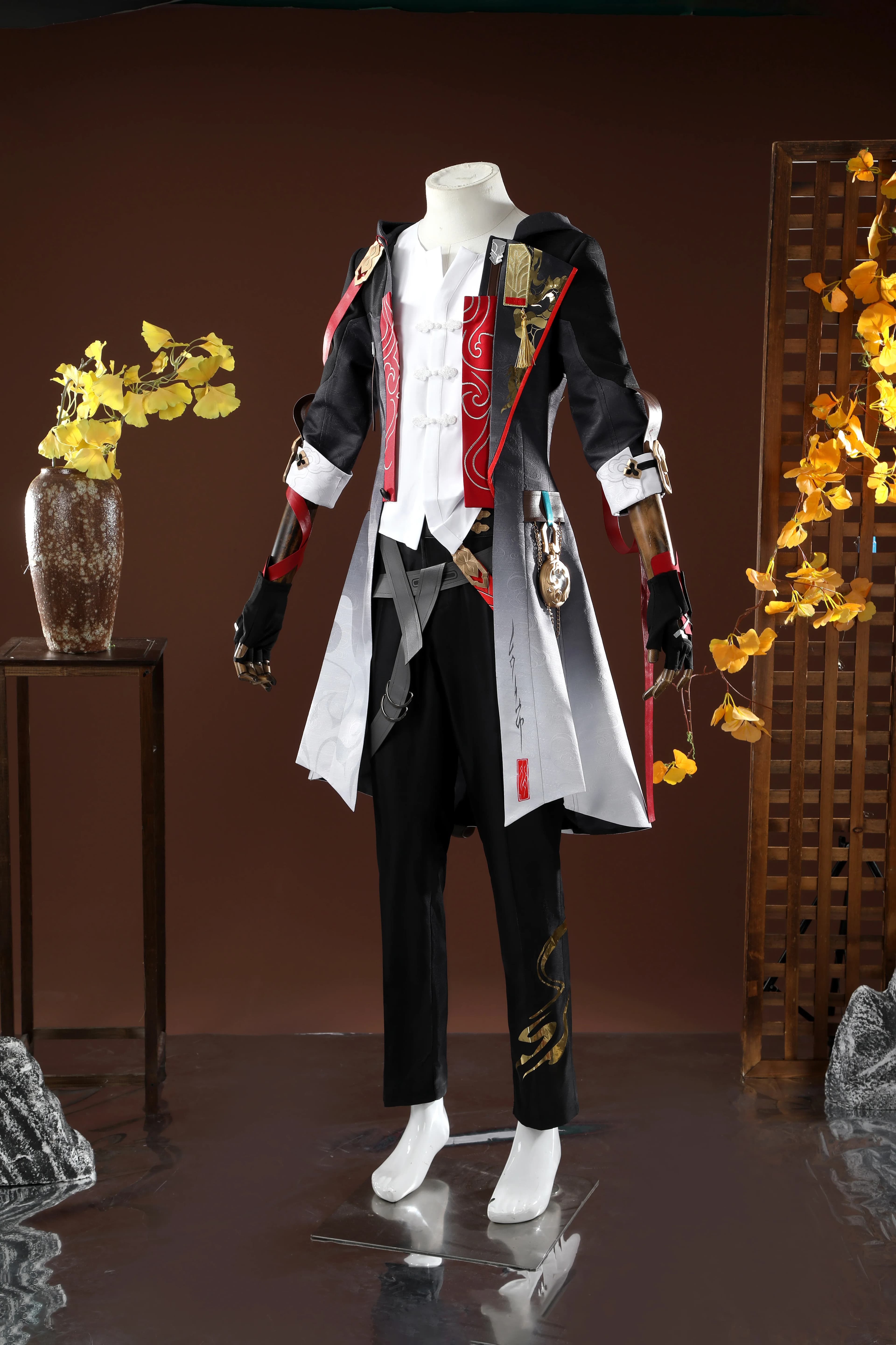 Honkai: Star Rail Male Trailblazer Caelus Cosplay Costume Full Set for Men Halloween Carnival