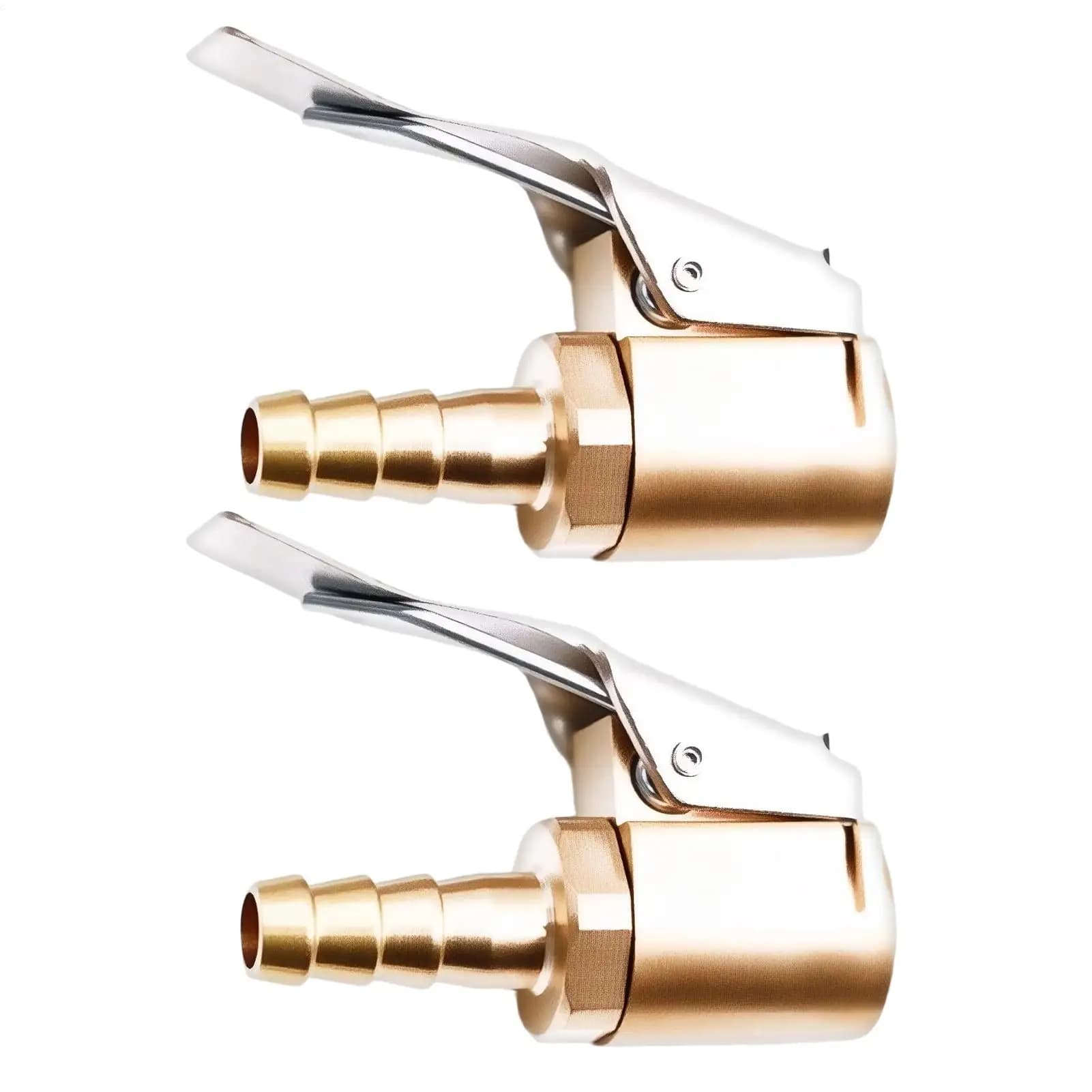 Tappo per gonfiaggio pneumatici (2 pezzi) in ottone resistente per auto, camion, SUV, moto, bici, rimorchi, camper