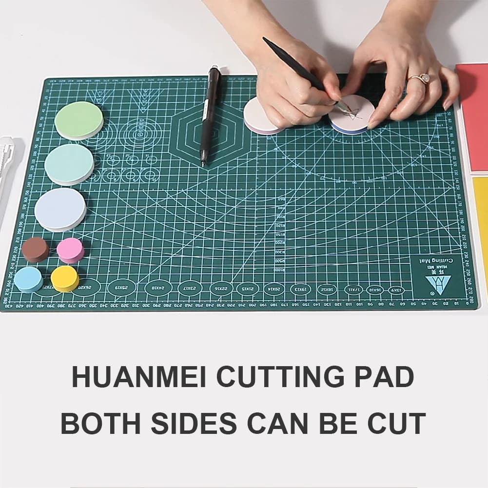 PVC cutting mat Large 60x90CM, Durable and Multifunctional for Fai-da-Te, Craftsmanship, Artistic Engraving, Anti-Taglio, Auto-Repair