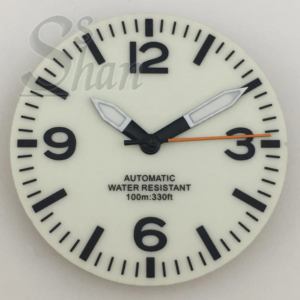 Il quadrante e le lancette in bianco e nero da 29 mm sono adatti per il quadrante completamente luminoso dei componenti del movimento NH35A NH36 ETA2824 PT5000
