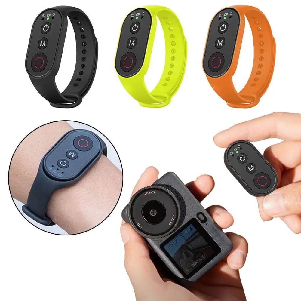 Bluetooth pulse remote control for action camera DJI Action 6/5/4/3/Insta360, snap button for photography