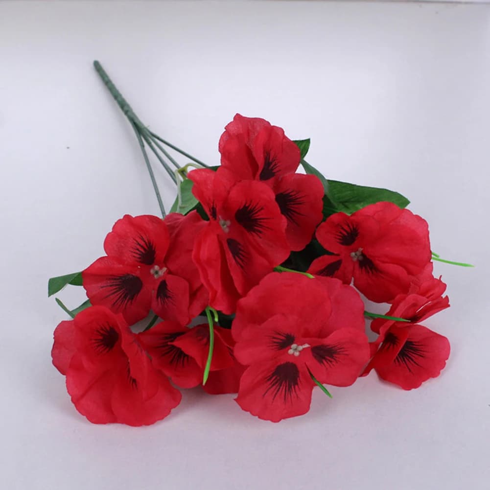 Centerpiece for events Artificial flowers of thought Realistic floral arrangement Beautiful flowers for every occasion as shown