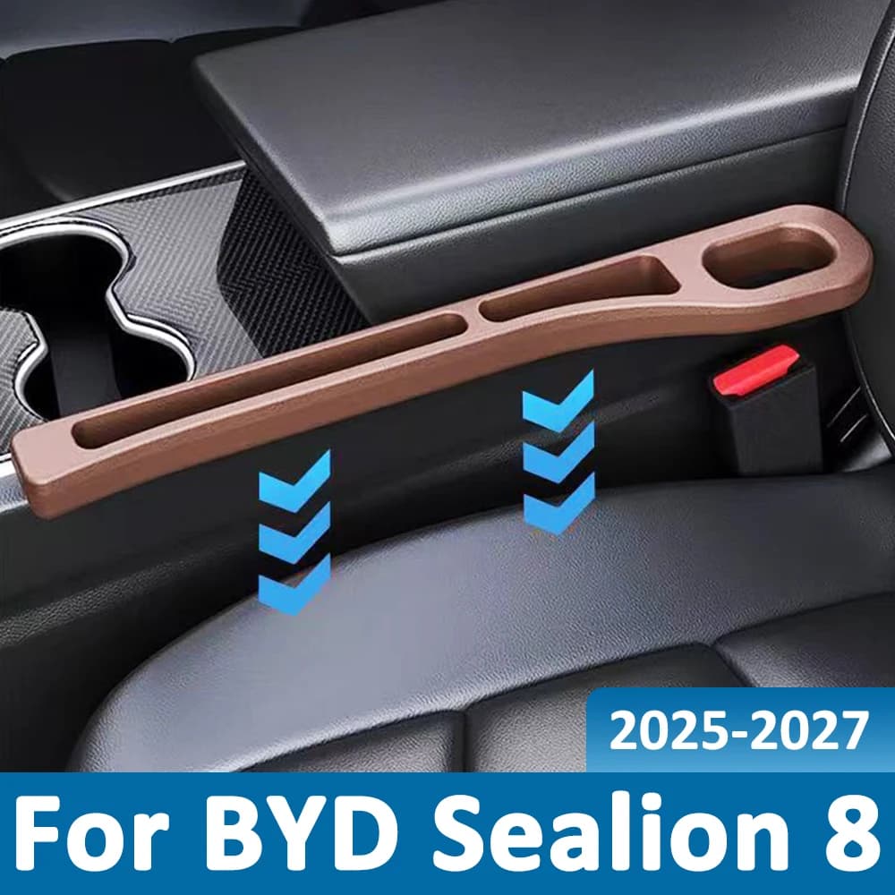 For BYD Sealion 8 Tang L 2025 2026 2027, 2 Pieces Universal Stripes Anti-Lose for Seats Auto, Side Fillers for Slots, Storage Accessories
