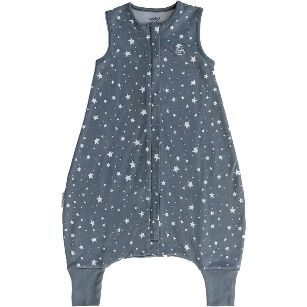 Nanna for Children in Merino Wool and Organic Cotton, 18-36 Months, Star Grey