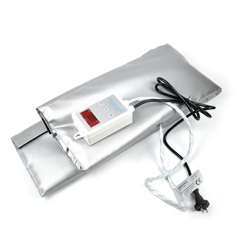Coperta riscaldante industriale con foglio di calore IBC elettrico luminoso da 240 V 2400 Watt con termostato digitale